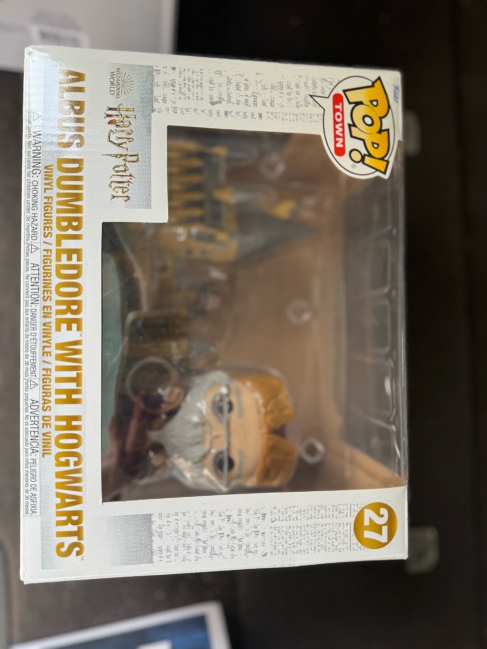 Funko Pop Town Albus Dumbledore White & Gold Figure
